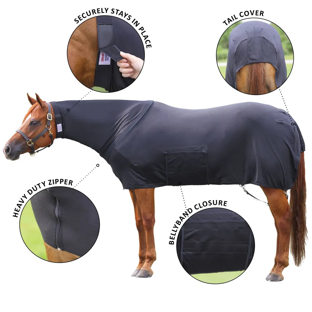 Heavyweight sleazy keeps the winter coat conditioned and smooth
